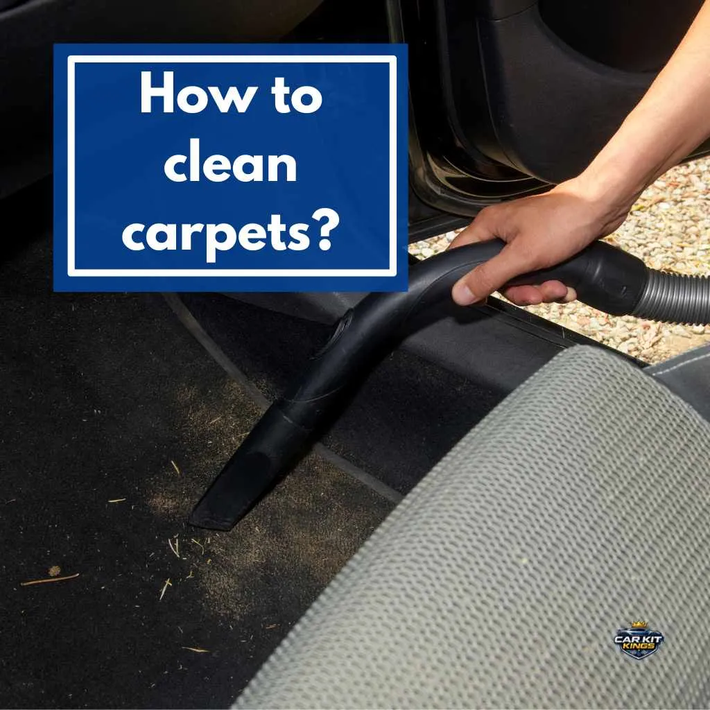 How to clean car carpets